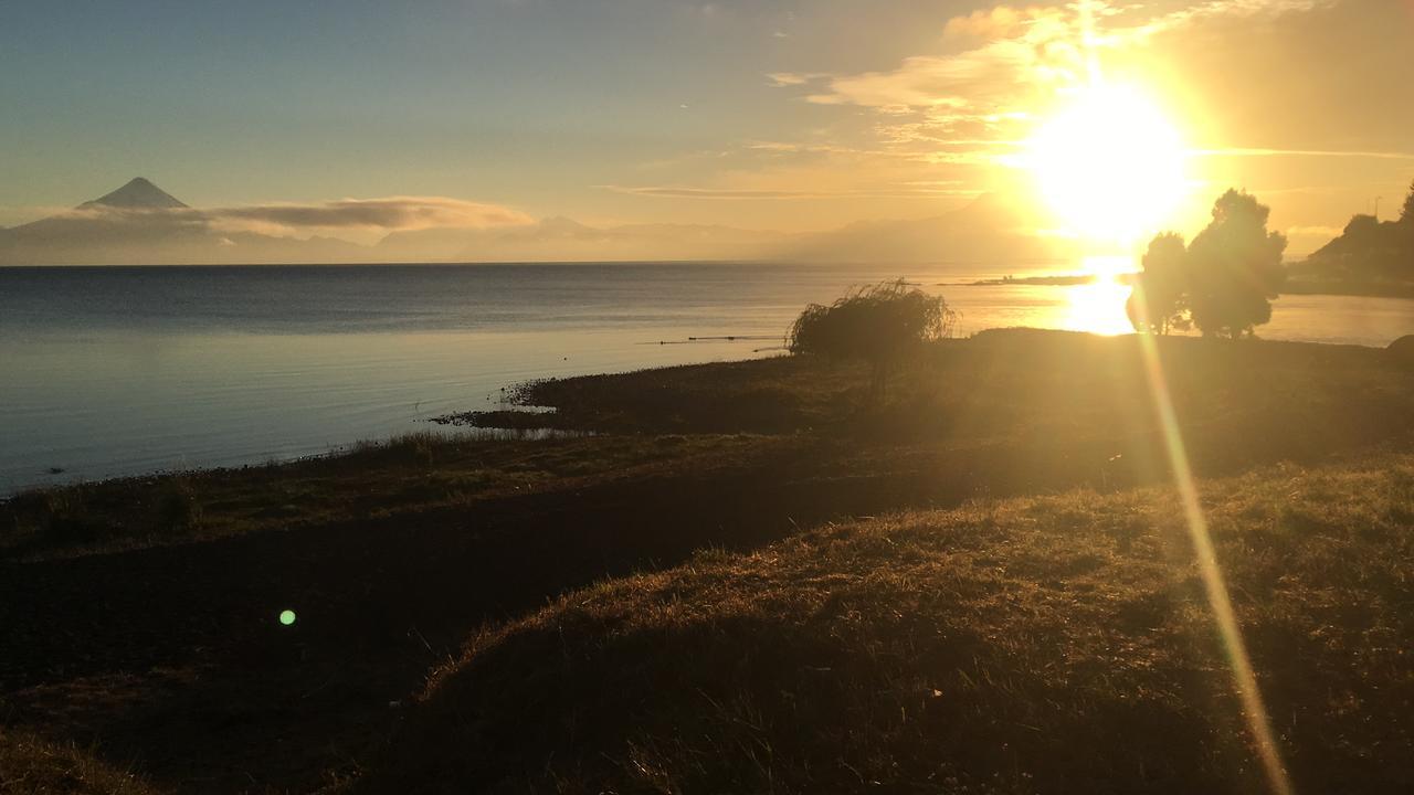 Hospedaje Lago Llanquihue Hostel Bagian luar foto